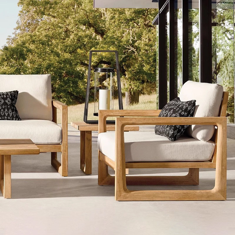 Hotel Patio Garden Sets Teak Sofa